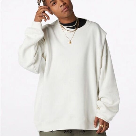 Converse shapes bubble X bubble crew pullover size Small - Picture 3 of 10